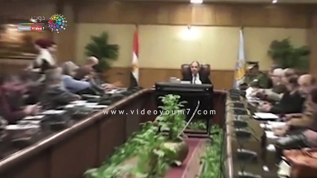 محافظ الغربية ينظر تظلمات واضعى اليد خلال اجتماع لجنة البت السادسة