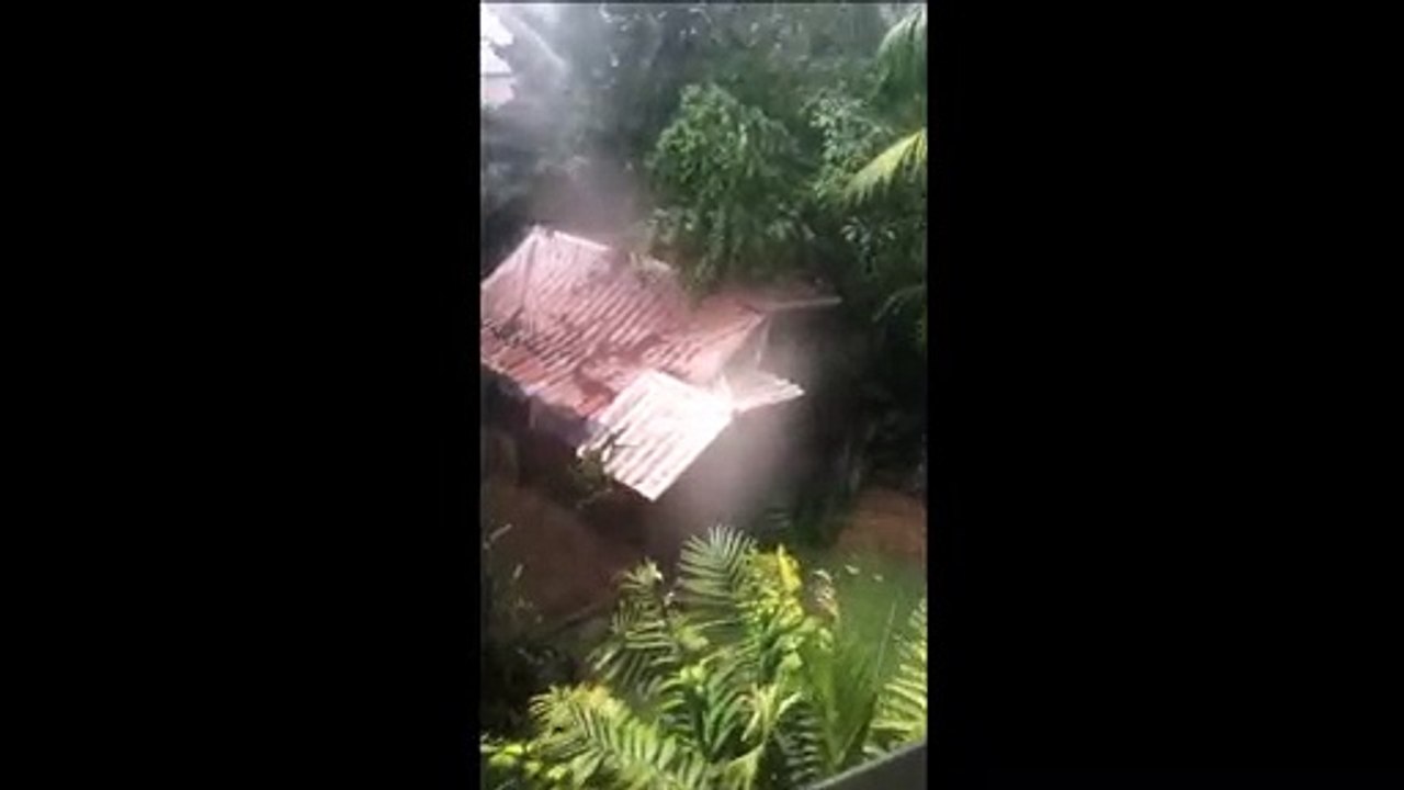 Chuva forte e ventania em Marechal Floriano