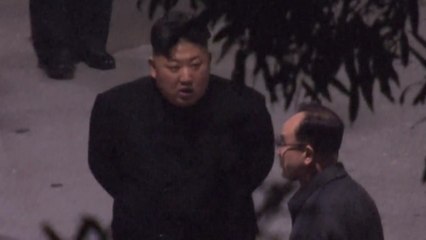 중국 난닝역에서 내려 휴식 취하는 김정은 단독 포착 / YTN