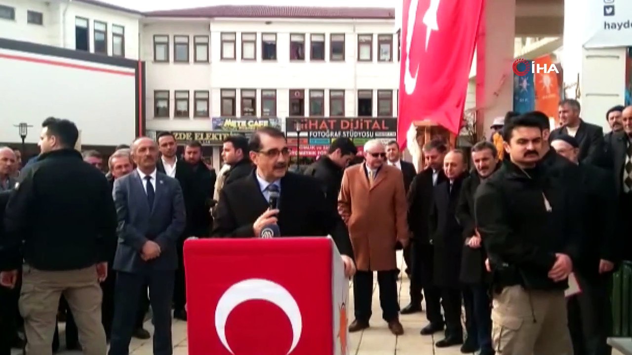 Enerji ve Tabii Kaynaklar Bakanı Fatih Dönmez: “Bir CHP milletvekili, Akdeniz’de ne işiniz var? diye yazılı soru önergesi vermiş, bu haber bir yerde manşet olmuş Yunanistan gazetelerinde”