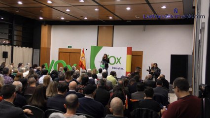 Garriga: "El mejor instrumento para construir España ahora es VOX"