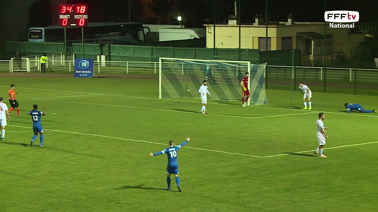 J16 (match reporté) : JA Drancy - Rodez Aveyron Football (0-1), le résumé