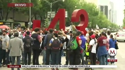 Download Video: Marchan al Hemiciclo a Juarez a 53 meses del caso Ayotzinapa