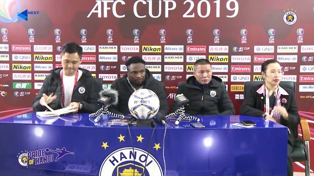 HLV Chu Đình Nghiêm đặc biệt hài lòng sau chiến thắng 10 - 0 của Hà Nội trước Nagaworld | HANOI FC