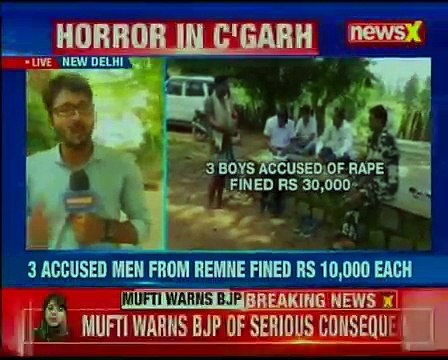 Chhattisgarh: 3 tribal girls raped in Jashpur; 3 accused men from Remne fined