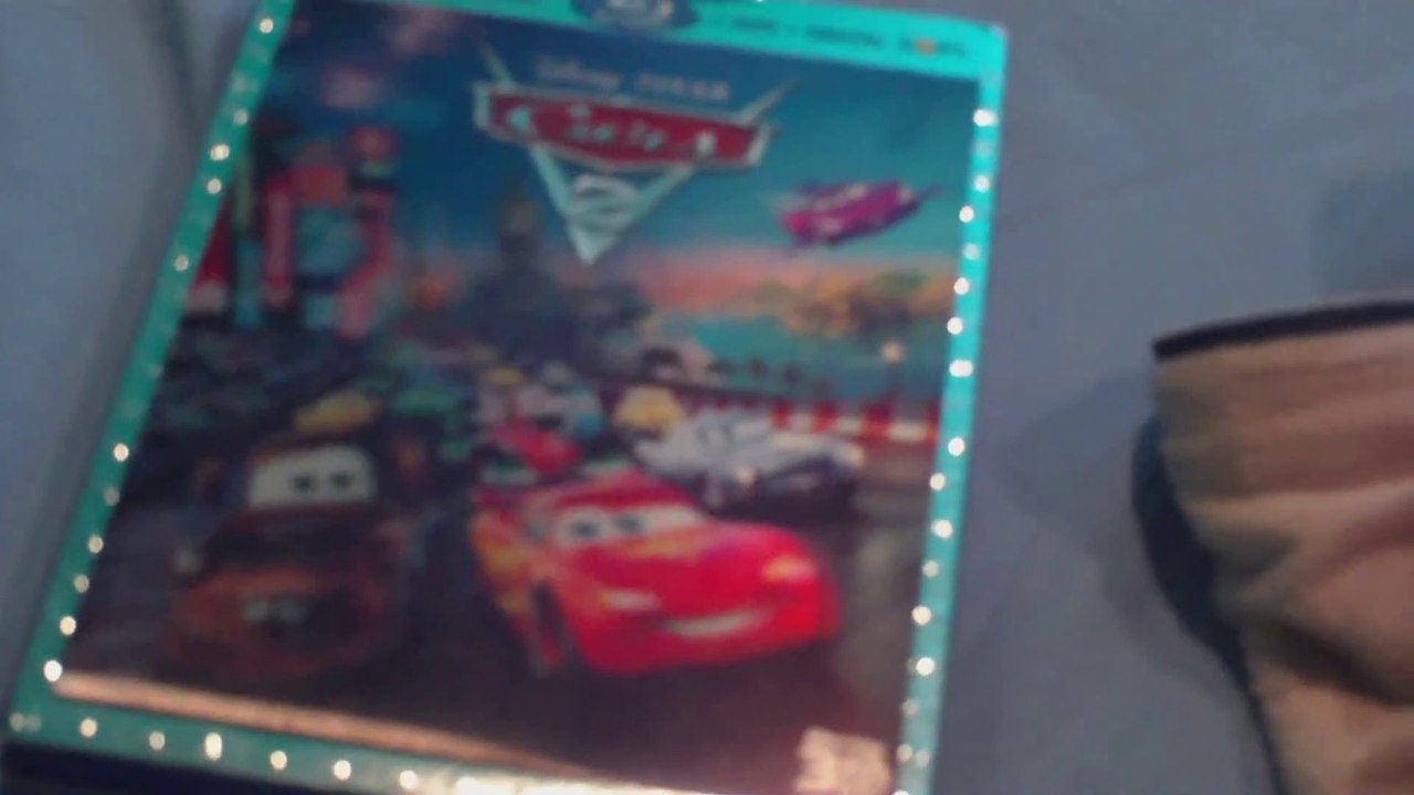 Cars 2 3D/Blu-Ray/DVD/Digital HD Unboxing