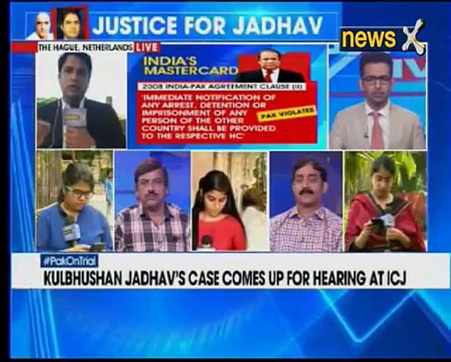 Kulbhushan Jadhav's case comes up for hearing at International Court of Justice