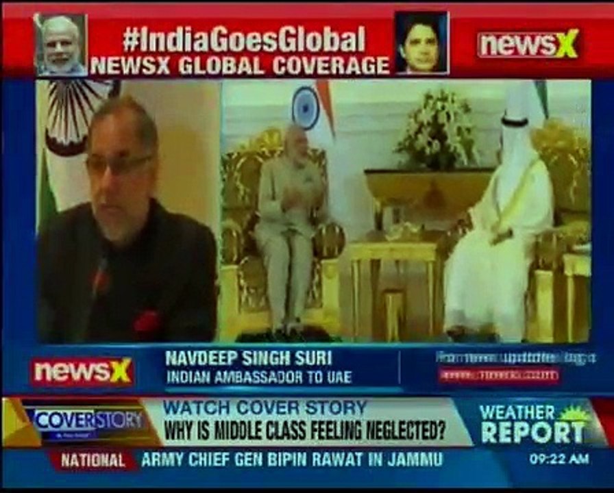 PM Narendra Modi reaches Abu Dhabi for 2nd leg of his tour