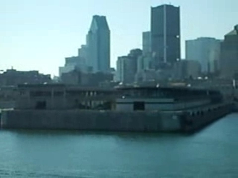 Montréal depuis le port