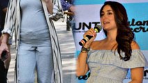 Kareena Kapoor Khan flaunts her Baby Bump during Good News shooting | FilmiBeat
