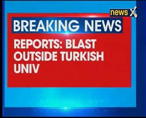 Explosion outside Erciyes University in Turkey kills 13 soldiers, injures 48