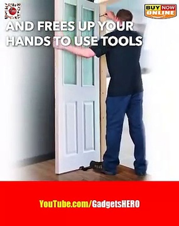 This tool helps you hang your door