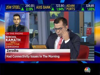 Nikhil Kamath of Zerodha on connectivity issues