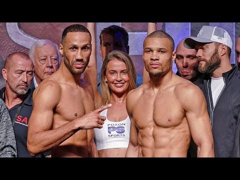 James DeGale vs. Chris Eubank Jr FULL WEIGH IN & FINAL FACE OFF | ITV Box Office