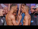 James DeGale vs. Chris Eubank Jr FINAL FACE OFF after Weigh In | ITV Box Office