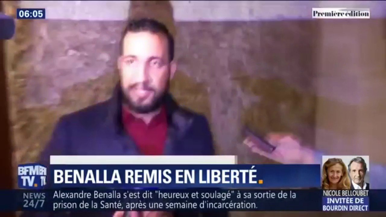 Pourquoi Alexandre Benalla et Vincent Crase sont-ils sortis de prison?