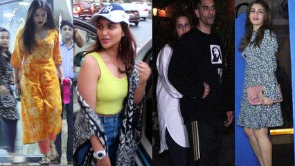 Parineeti Chopra, Bhumi Pednekar, Neha Dhupia & other Celebs Spotted at Juhu | FilmiBeat