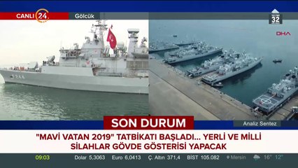 Mavi Vatan 2019 Tatbikatı başladı