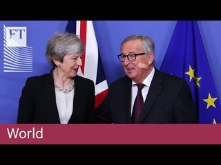 Theresa May holds fresh Brexit talks with the EU