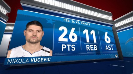 Nightly Notable: Nikola Vucevic | Feb. 26th