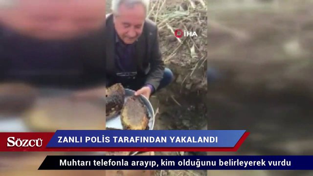 Tanımadığı muhtarı telefonla arayıp, kim olduğunu belirleyerek vurdu