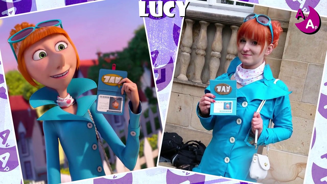 MOI, MOCHE ET MÉCHANT DANS LA VIE RÉELLE (MOI MOCHE ET MÉCHANT 3, 2, 1 FILM D'ANIMATION)