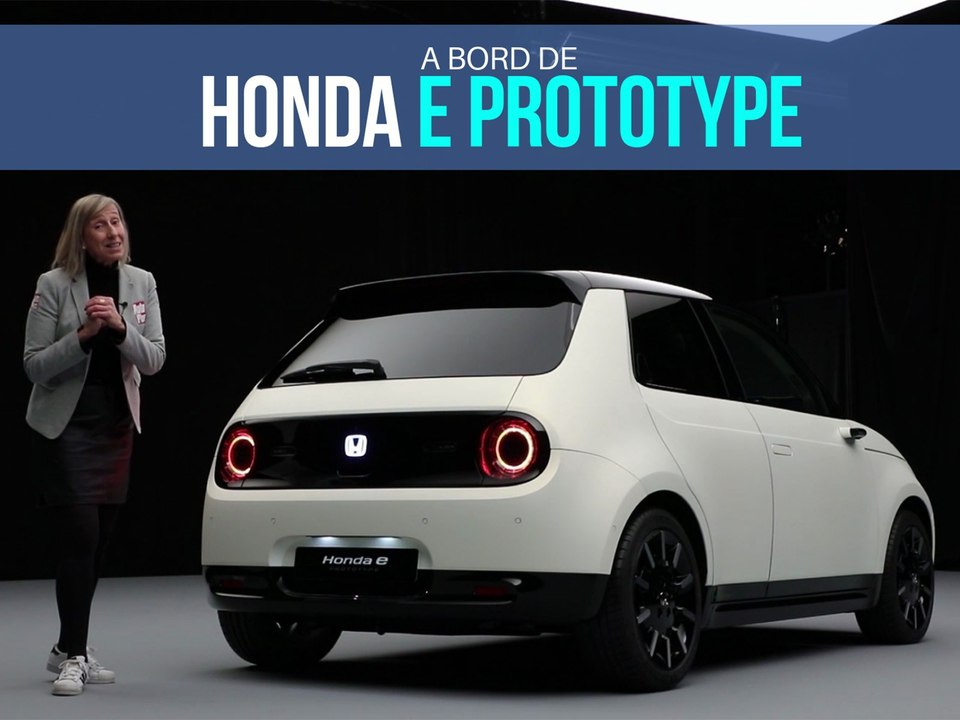 A bord du Honda e Prototype (2019)