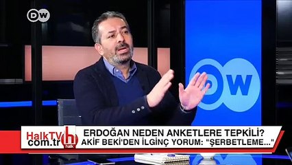 Erdoğan neden anketlere tepkili? Akif Beki'den ilginç yorum: "Şerbetleme..."