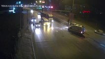 Van'daki Trafik Kazaları Mobese Kameralarında