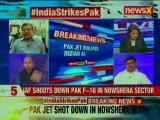 Pakistan jets violates Indian airspace: IAF shoots down Pakistani jet F16 in Nowshera sector