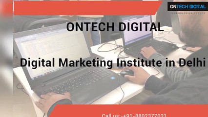 Digital Marketing Institute in Delhi