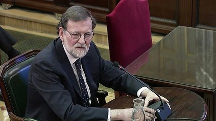 Mariano Rajoy témoigne au procès des séparatistes