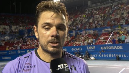 Acapulco - Wawrinka : ''Pas mal de vent''