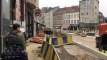 Ixelles, place Fernand Coq - Des travaux qui pèsent sur les commerces (vidéo Germani)