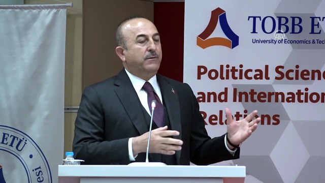 Çavuşoğlu: 'Bugün izlediğimiz dış politikaya girişimci ve insani dış politika diyoruz' - ANKARA