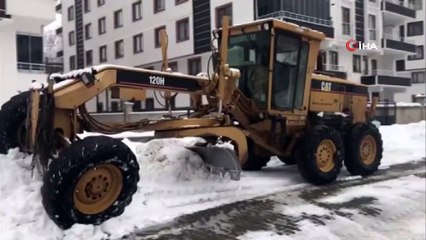 Bingöl’de kar etkili oldu, 40 köy yolu ulaşıma kapandı