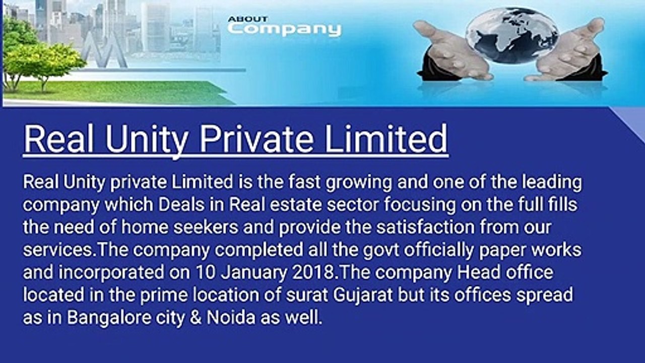 Real Unity Private Limited