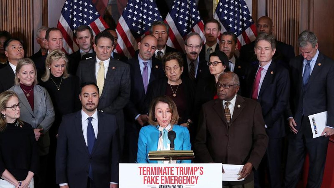 Repräsentantenhaus stimmt gegen Trumps Notstandserklärung