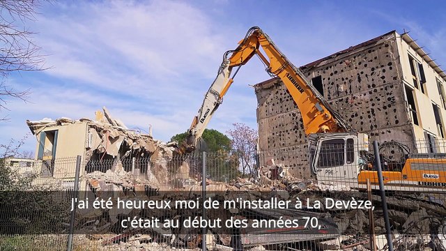 BEZIERS - La Devèze : Robert Ménard fait le point sur les démolitions d'immeubles