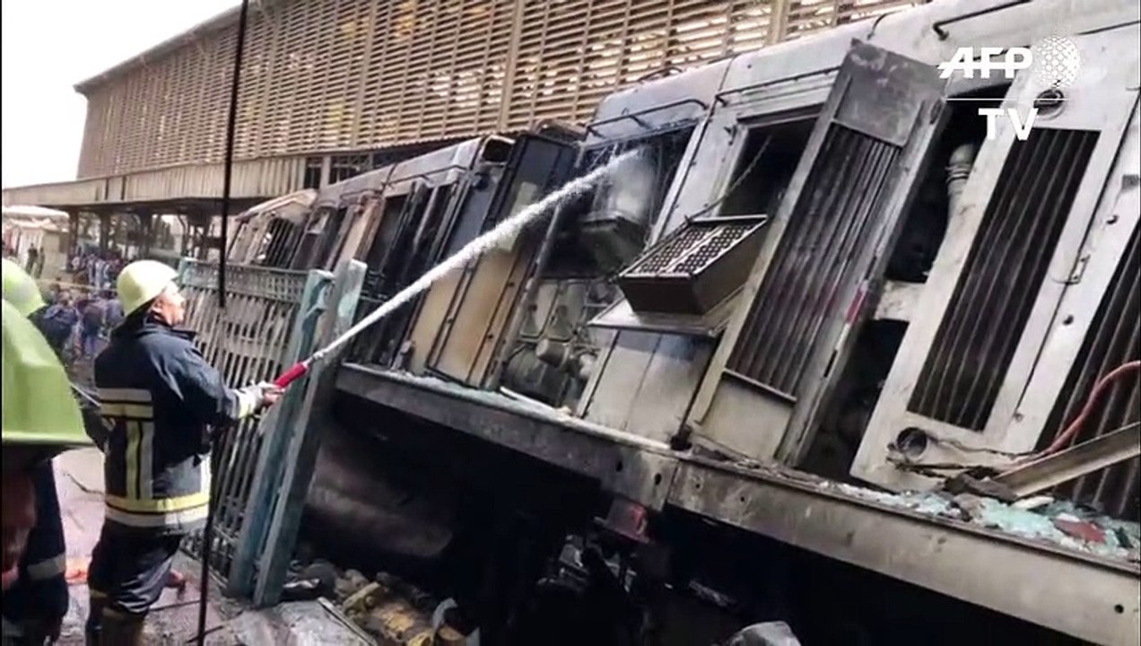 Egypte: au moins 20 morts dans un accident en gare du Caire