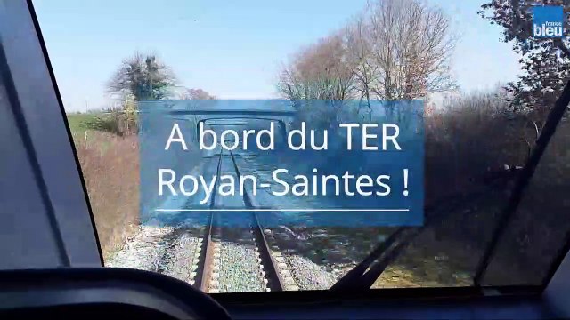 France Bleu La Rochelle à bord du TER Royan-Saintes