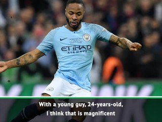 Guardiola admires Sterling's penalty responsibility