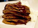 Tortitas americanas  con chocolate