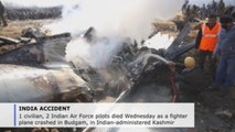 One civilian, two IAF pilots die in aircraft crash