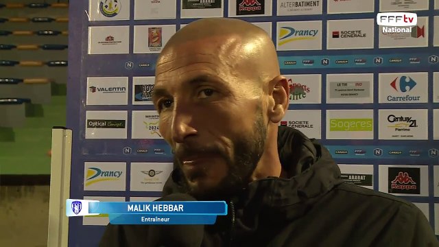 Interview de MALIK HEBBAR coach de la JA Drancy.