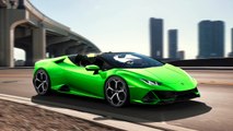 Automobili Lamborghini svela la Huracán EVO Spyder al Salone dell'auto di Ginevra 2019