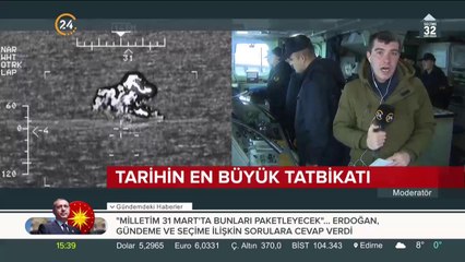Mavi Vatan 2019 Tatbikat'ı başladı