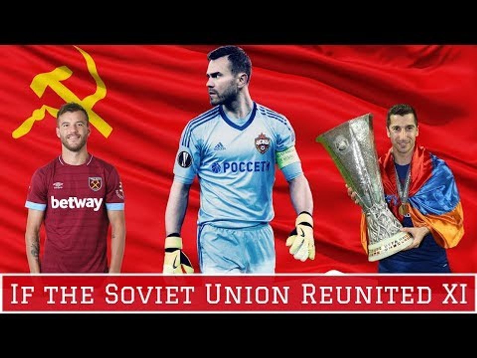 Reunified Soviet National Team Starting XI