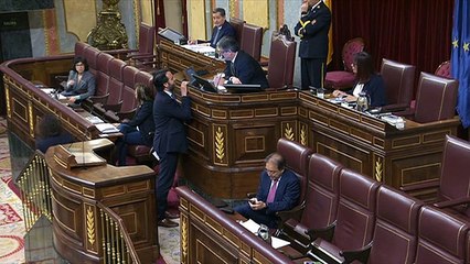 Intervención de Íñigo Alli en su despedida del Congreso