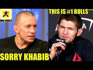 IT'S OFFICIAL!-GSP has retired from the sport of MMA,Felder on his injury,Tony Ferguson,Khabib